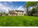 A spacious backyard with a well-maintained lawn, perfect for outdoor activities and relaxing at 7423 Scarborough Blvd E Dr, Indianapolis, IN 46256