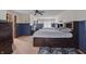Spacious bedroom with multiple beds, perfect for a large Gathering at 8031 Edgewood Ct, Plainfield, IN 46168