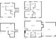 Detailed floor plan showcasing the layout of the home at 8031 Edgewood Ct, Plainfield, IN 46168