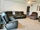 Comfortable living room with plush seating and neutral carpeting, perfect for relaxation at 908 E 32Nd St, Anderson, IN 46016