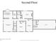 Floor plan of the home's second floor at 10455 Courageous Dr, Indianapolis, IN 46236