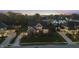 Beautiful home in a quiet neighborhood, with a well-maintained yard and mature trees surrounding the property at 10599 Geist View Dr, Fishers, IN 46055