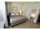 Bright bedroom with a view of the closet, featuring neutral walls and ample closet space at 10688 Ashview Dr, Fishers, IN 46038