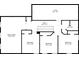 Second floor plan displaying bedrooms, bathroom, Gathering room, and attic dimensions for a home at 11438 Montoya Dr, Zionsville, IN 46077