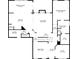 A detailed floor plan outlines the layout, dimensions, and locations of the primary rooms at 11438 Montoya Dr, Zionsville, IN 46077