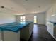 Spacious kitchen featuring an island, recessed lights and durable floors at 1216 Mcbride St, Greenfield, IN 46140