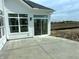 Back patio area features sliding doors and large windows offering access to the backyard at 14913 Higgins Dr, Westfield, IN 46074