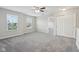 Bright bedroom featuring large windows and closet space, creating a comfortable and inviting atmosphere at 16112 Lavina Ln, Fishers, IN 46040