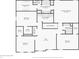 Second floor plan featuring 4 bedrooms, 3 bathrooms, closets, a laundry room and a loft at 16112 Lavina Ln, Fishers, IN 46040