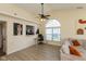 Bright living room featuring vaulted ceilings, modern furnishings, and natural light from a large window at 177 Tracy Ridge Blvd, Whiteland, IN 46184