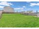 Expansive fenced backyard, perfect for recreation and outdoor activities at 2261 Shadow Trace Way, Greenwood, IN 46143