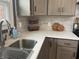 Bright kitchen with stainless steel sink and modern countertops at 247 N 150 W, Greenfield, IN 46140
