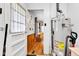 Functional hallway with access to the kitchen and laundry area at 2625 N Boehning St, Indianapolis, IN 46219