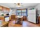 Functional kitchen with ample counter space, and lots of natural light at 2625 N Boehning St, Indianapolis, IN 46219