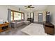 Inviting living room featuring hardwood floors, neutral colors, and natural light at 312 S Center St, Plainfield, IN 46168