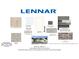 Displays the interior and exterior materials selections for a new home construction at 5163 Nettleton Way, Avon, IN 46123