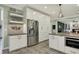 Spacious kitchen featuring stainless steel appliances, and a large island at 5255 Apache Moon, Carmel, IN 46033