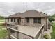 Expansive deck providing outdoor relaxation and entertainment space at 5499 Steven Dr, Greenwood, IN 46142
