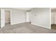 Spacious, carpeted bedroom with a full bathroom and closet, offering comfort and convenience at 5518 Wood Spring Ln, McCordsville, IN 46055