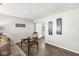 Cozy living room featuring modern flooring, neutral wall colors, and stylish decorative accents at 617 Grovewood Dr, Beech Grove, IN 46107