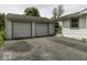 Spacious two-car detached garage with ample parking space at 7702 Mary Ln, Indianapolis, IN 46217