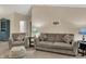 Inviting living space featuring neutral tones, modern furnishings, and an open layout for easy socializing at 8120 Glenwillow Ln # 206, Indianapolis, IN 46278