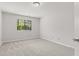 Bedroom with neutral carpet and a window providing natural light at 8720 Yardley Ct # 100, Indianapolis, IN 46268