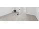 Cozy bedroom featuring soft carpet, fresh paint, and a convenient doorway for easy access at 997 Yandes St, Franklin, IN 46131