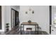 Cozy dining area features stylish decor, seating for four, and a modern table at 997 Yandes St, Franklin, IN 46131