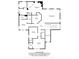 Detailed floor plan of a house's upper level, illustrating the layout of bedrooms, bathrooms, and the primary suite at 1013 Domino Dr, Carmel, IN 46032