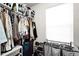 Organized closet with ample storage space for clothing and accessories at 11419 Pegasus Dr, Noblesville, IN 46060