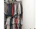 Organized closet featuring ample hanging space and shelving for clothes and storage at 11419 Pegasus Dr, Noblesville, IN 46060