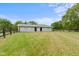 Well-maintained barn with fenced pasture and a vast grassy area at 14655 Little Eagle Creek Ave, Zionsville, IN 46077