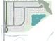 Community map featuring home site locations, pond, and street names, highlighting the neighborhood layout at 16055 Meadow Frost Ct, Fishers, IN 46037