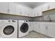 Convenient laundry room with modern appliances and ample storage space at 16305 Kenora N Ln, Fortville, IN 46040