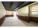 Unfinished basement with painted walls, wood trim, and a bright, open area at 171 Williams Trce, Plainfield, IN 46168