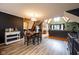 Dining room area showcasing an open layout, seamlessly connecting with the living room and kitchen at 171 Williams Trce, Plainfield, IN 46168
