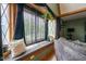 Charming window seat features natural light creating a cozy and inviting nook within the living area at 171 Williams Trce, Plainfield, IN 46168
