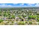 Picturesque aerial view of a residential neighborhood with mature trees and well-kept lawns on a sunny day at 1964 Mann Dr, Beech Grove, IN 46107