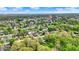 Scenic aerial shot showcasing a well-established neighborhood with lush green trees and various architectural styles at 1964 Mann Dr, Beech Grove, IN 46107