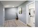 Open hallway featuring light flooring and neutral walls, creating a bright and airy feel at 201 N 5Th St, Elwood, IN 46036