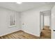Bedroom featuring natural light from window and wood-look flooring at 2015 S Hackley St, Muncie, IN 47302