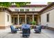 A beautiful patio and lush green lawn makes this backyard perfect for entertaining at 2377 Finchley Rd, Carmel, IN 46032