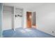Bedroom featuring closet with ample storage space and neutral-colored walls at 4864 N Katherine Dr, Indianapolis, IN 46226