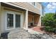 A cozy back porch, perfect for relaxing or entertaining in a serene outdoor space at 5177 Fairway Dr, Avon, IN 46123