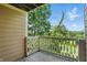 Balcony overlooking landscaped yard at 5177 Fairway Dr, Avon, IN 46123
