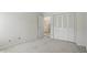 Neutral bedroom includes carpet and closet with view to ensuite bathroom at 5177 Fairway Dr, Avon, IN 46123