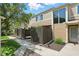 Exterior view showcasing the well-maintained facade, fenced yard, and neatly landscaped surroundings at 5177 Fairway Dr, Avon, IN 46123