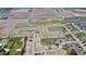 Aerial view of a new home community with ponds and green spaces at 5204 Cartland Dr, Indianapolis, IN 46239