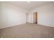Bedroom with neutral carpet and interior doors at 5204 Cartland Dr, Indianapolis, IN 46239